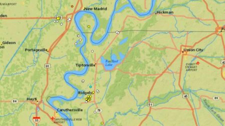 Una ciudad de Tennessee fue sacudida por 16 sismos en 3 días