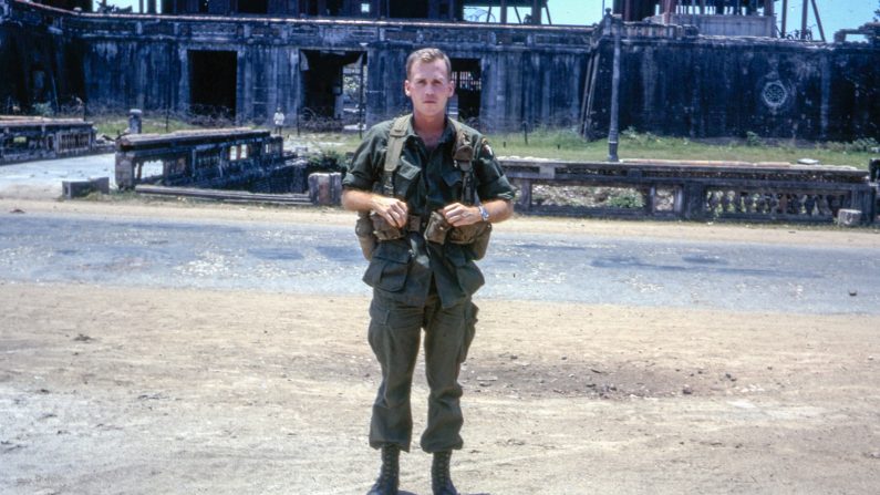 Chuck Newhall III fue desplegado en Vietnam en 1968. (Cortesía de Chuck Newhall III)
