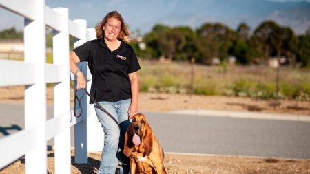 Siguiendo el rastro: mujer entrena a sus perros sabuesos para encontrar desaparecidos y criminales