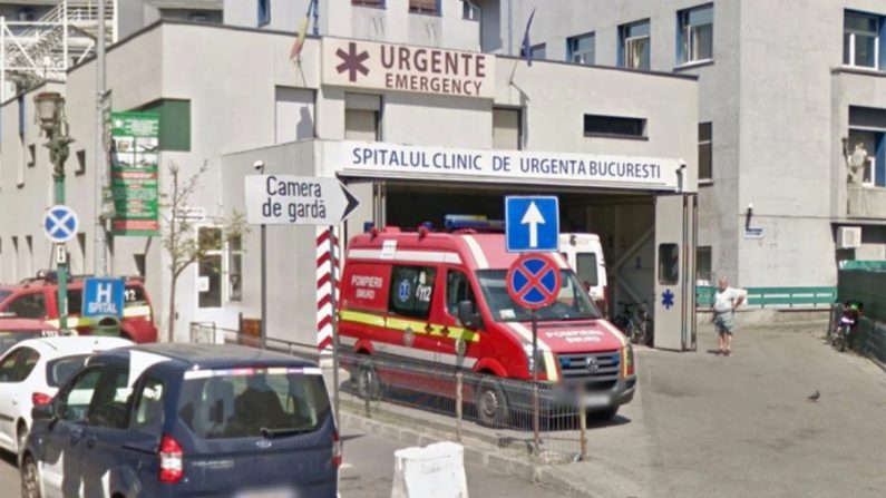 Salida trasera del Hospital Floreasca en Bucarest, Rumania. (Google Maps)