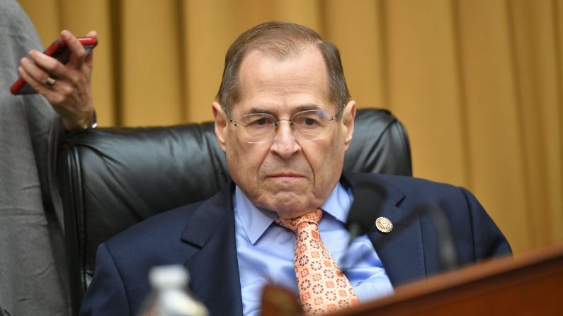 Presidente del Comité Judicial de la Cámara de Representantes, Jerry Nadler (D-N.Y.) En Capitol Hill el 21 de mayo de 2019. (Mandel Ngan / AFP / Getty Images)