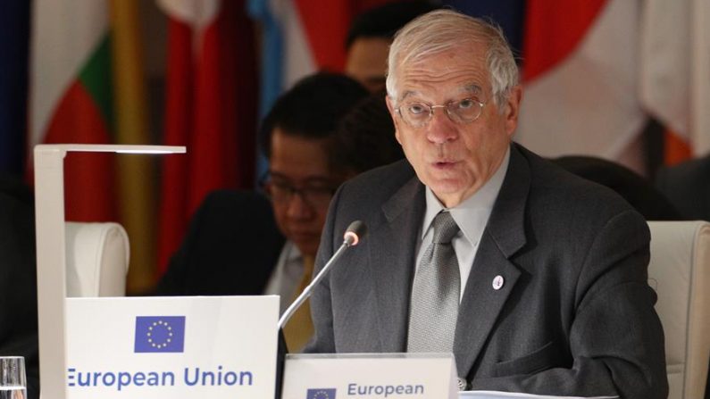 El alto representante de la UE para Política Exterior y Seguridad Común y vicepresidente de la Comisión Europea, Josep Borrell. EFE/Javier Lizón/Archivo