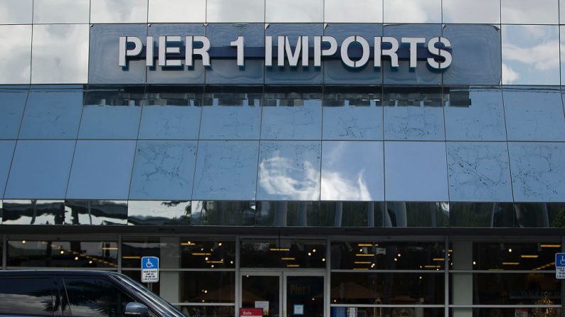 Una tienda de Pier 1 Import, el 19 de abril de 2019 en Miami, Florida. La compañía anunció que este año- archivo (Joe Raedle/Getty Images)