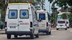 Dos muertos y 11 heridos en un accidente de tráfico en el oeste de Cuba