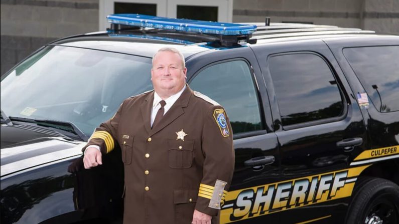 Sheriff del condado de Culpeper, Scott Jenkins. (Cortesía de la oficina del Sheriff)