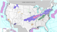 Se pronostican fuertes tormentas invernales que podrían afectar a millones de personas en EE. UU.
