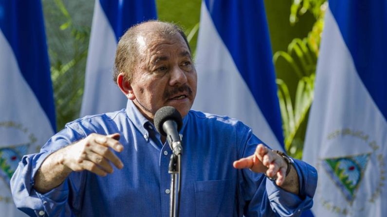 El líder de Nicaragua, Daniel Ortega. EFE/Archivo