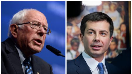 Sanders y Buttigieg suben mientras Warren y Biden bajan en encuesta sobre elecciones de 2020