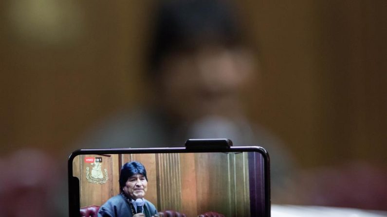 Na imagem, o ex-presidente da Bolívia Evo Morales (EFE / Str / Archivo)