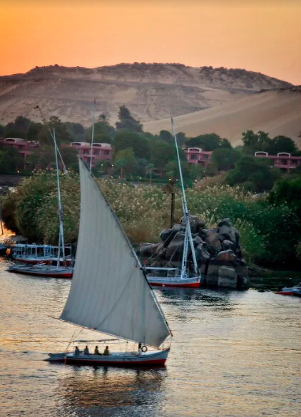 faluca, rio Nilo