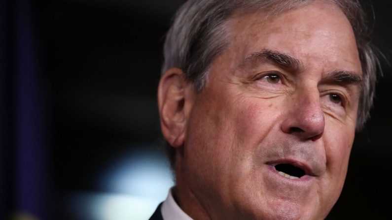 El representante John Yarmuth (D-Ky.) durante una conferencia de prensa en Washington en una fotografía de archivo de 2017. (Joe Raedle/Getty Images)