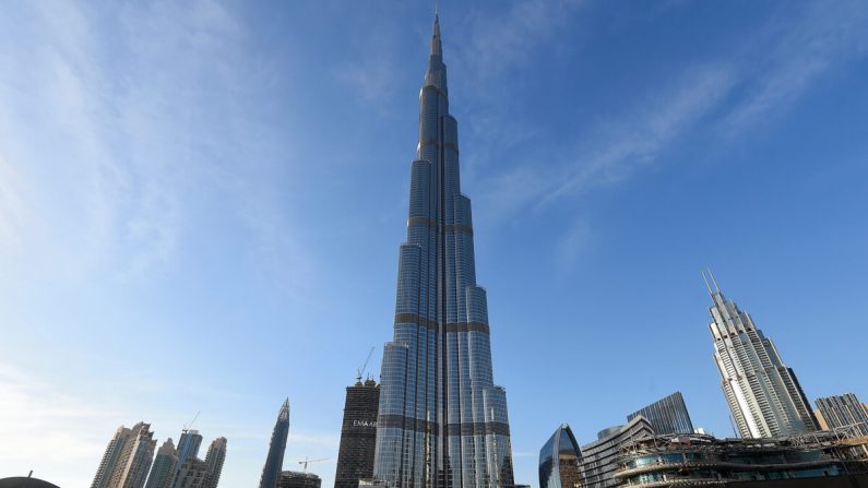 Una vista panorámica de Burj Khalifa el 9 de noviembre de 2016 en Dubai, Emiratos Árabes Unidos. (Tom Dulat/Getty Images)