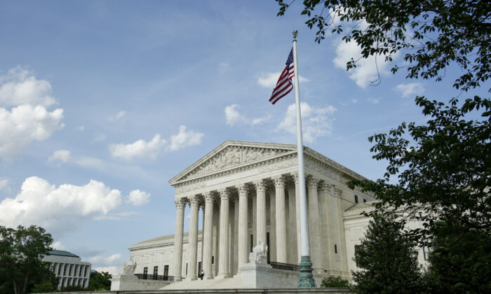 La Corte Suprema de Estados Unidos en Washington el 7 de mayo de 2019. (Samira Bouaou/The Epoch Times)