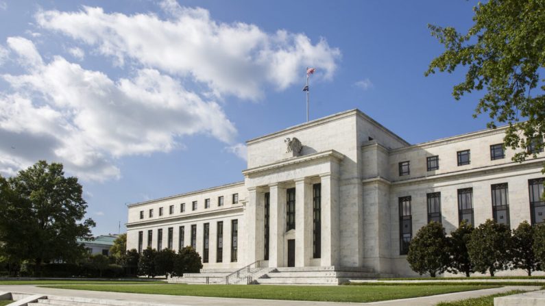 El edificio de la Reserva Federal en Washington el 19 de septiembre de 2017. (Samira Bouaou/The Epoch Times)