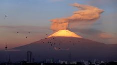 Reportan explosión en el volcán Popocatépetl en México
