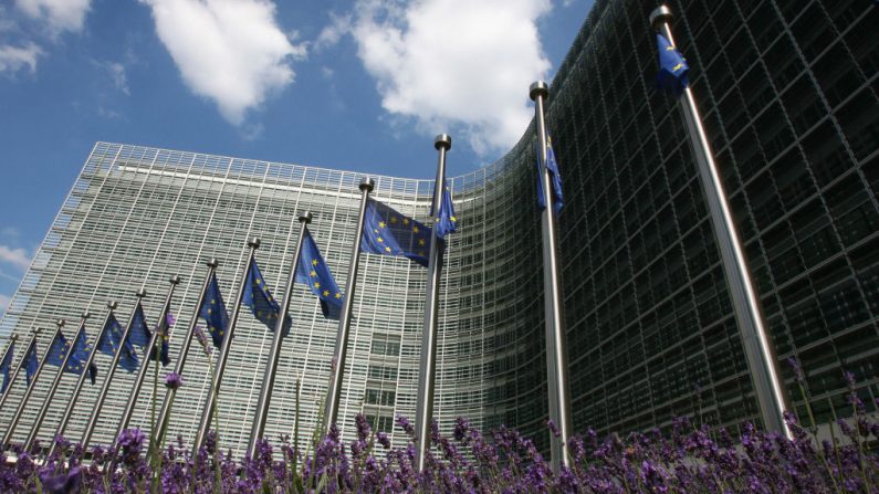 Una vista del edificio Berlaymont, sede de la Comisión de la Unión Europea, en Bruselas (Bégica). (DOMINIQUE FAGET / AFP / Getty Images)