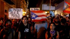 Protestan pacíficamente para pedir la dimisión de la gobernadora de Puerto Rico
