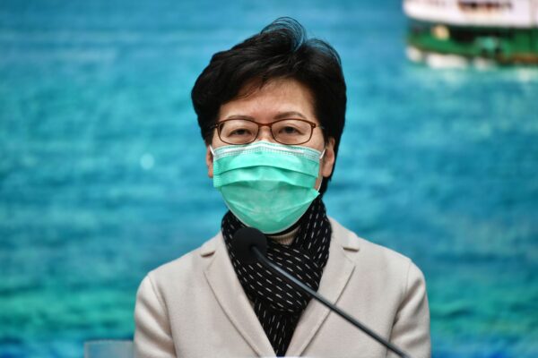 La Directora Ejecutiva de Hong Kong, Carrie Lam