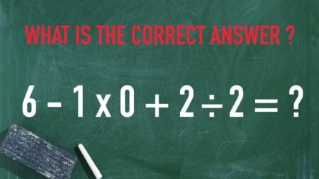 Esse problema de matemática está causando polêmica na Internet, e os internautas dizem que existem duas respostas, mas qual é a correta?