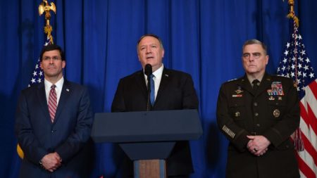 Pompeo: Fuerzas Armadas de los Estados Unidos sólo atacarían objetivos legales en respuesta a Irán