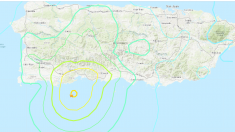 Sismo en Puerto Rico de 5,9 grados y fuertes réplicas sacuden nuevamente el sur de la isla