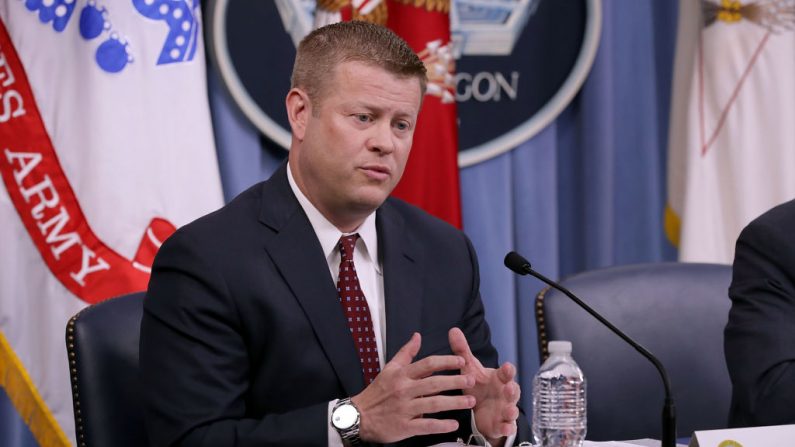 El secretario del Ejército de los Estados Unidos, Ryan McCarthy,  el 13 de julio de 2018, en Arlington, Virginia. (Chip Somodevilla/Getty Images)