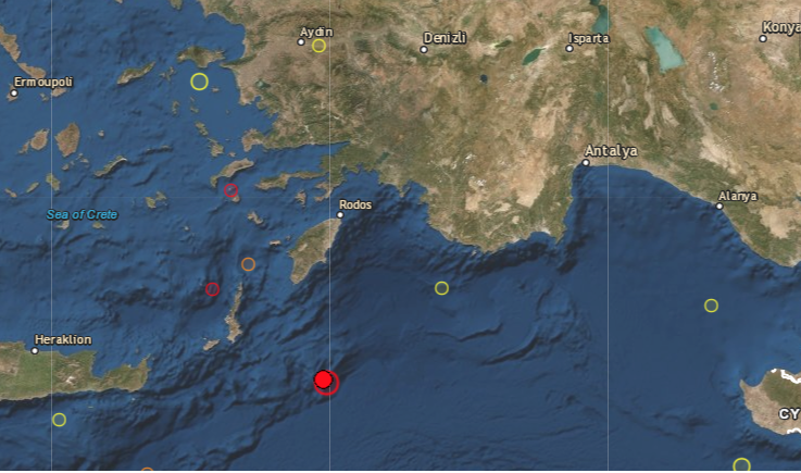 Un terremoto de magnitud 5,2 sacude la isla de Kárpatos (Grecia) sin dejar víctimas. EMSC