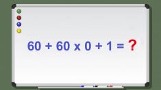 ¿Eres un genio matemático? Hay 2 respuestas a problema aparentemente simple, ¿cuál es la correcta?