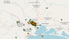 Fuerte enjambre sísmico causa daños en los poblados de la zona del Istmo de Oaxaca