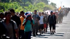 Segunda caravana con 170 migrantes hondureños cruza a Guatemala rumbo a EE.UU.