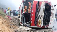 Al menos siete muertos y más de 30 heridos en accidente de tráfico en Ecuador