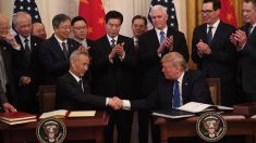 La “primera fase” del pacto comercial EE.UU.-China comienza con dudas por virus