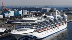 Pasajeros en cuarentena en crucero frente a la costa de Japón solicitan ayuda de Trump