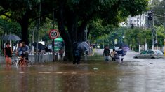 Fuerte temporal paraliza la mayor ciudad de Brasil y provoca caos en tránsito