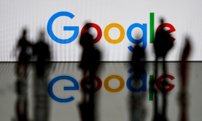 El logo de Google se ve en una foto tomada en Bruselas (Bélgica) el 14 de febrero de 2020. Kenzo Tribouillard/AFP vía Getty Images
