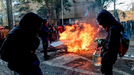 Nuevo incendio en museo Violeta Parra en medio de disturbios en Chile