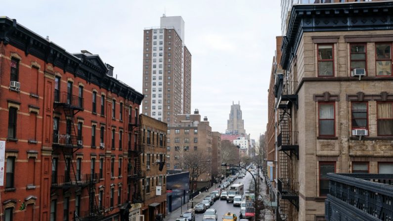 Una vista de apartamentos en el barrio de Chelsea en Manhattan, 11 de enero de 2018 en la ciudad de Nueva York (EE.UU.). (Drew Angerer / Getty Images)