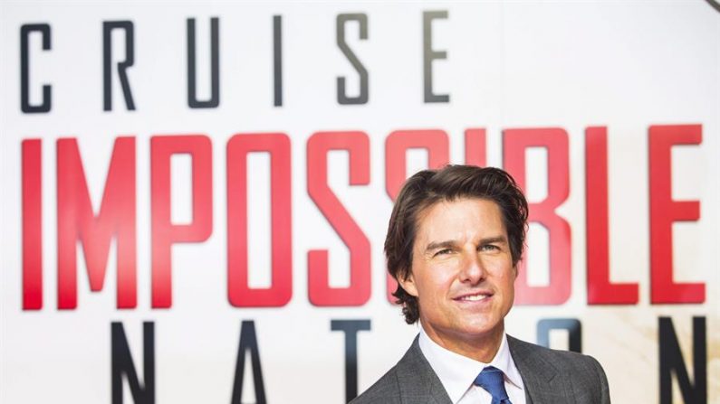 En la imagen, el actor estadounidense Tom Cruise, protagonista de la saga 'Mission: Impossible. EFE/Jack Taylor/Archivo
