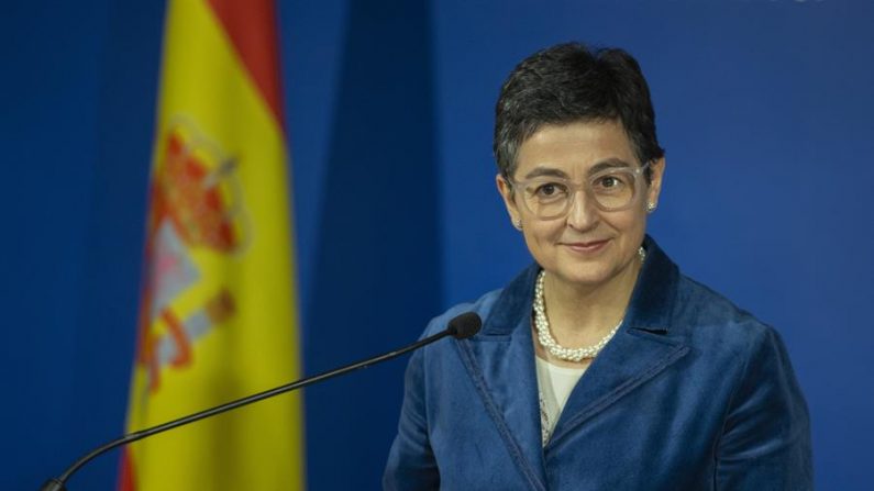 La ministra de Asuntos Exteriores de España, Arancha González Laya. EFE/EPA/JALAL MORCHIDI/Archivo