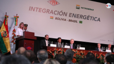 La presidenta Jeanine Áñez anuncia el hallazgo de nuevos yacimientos de petróleo y gas en Bolivia