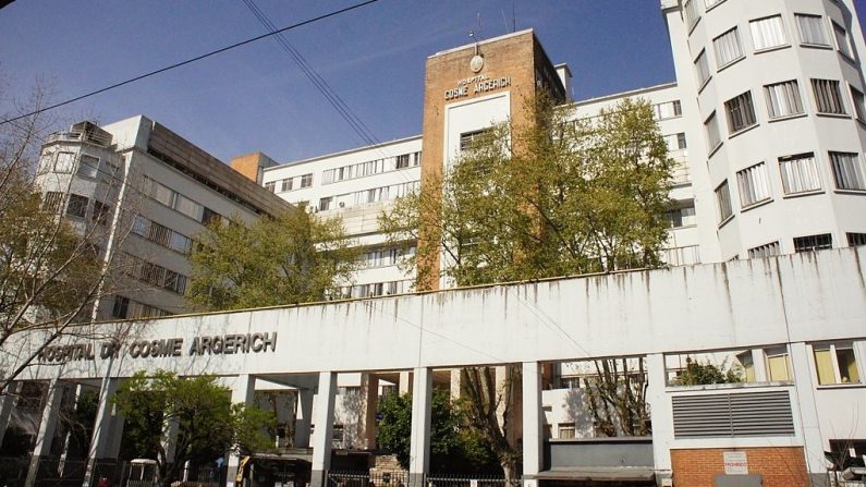 Hospital Cosme Argerich, en la Ciudad Autónoma de Buenos Aires. (Foto de la Defensoría del Pueblo de la Ciudad de Buenos Aires)