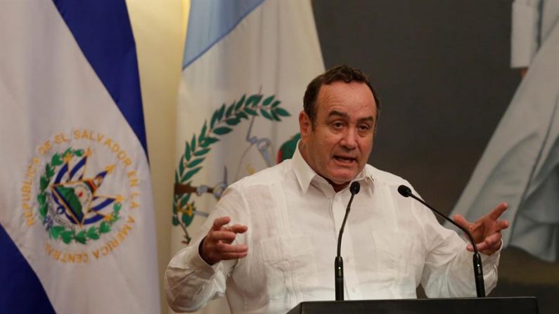 El presidente de Guatemala, Alejandro Giammattei. EFE/Rodrigo Sura/Archivo

