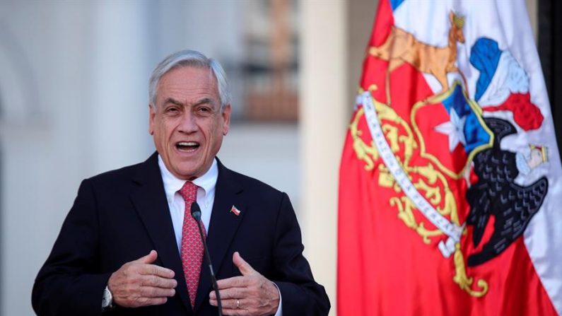 El presidente de Chile, Sebastián Piñera. EFE/ Alberto Valdés/Archivo

