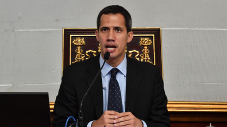 Guaidó pide apoyo internacional para juzgar violaciones de DD.HH. en Venezuela