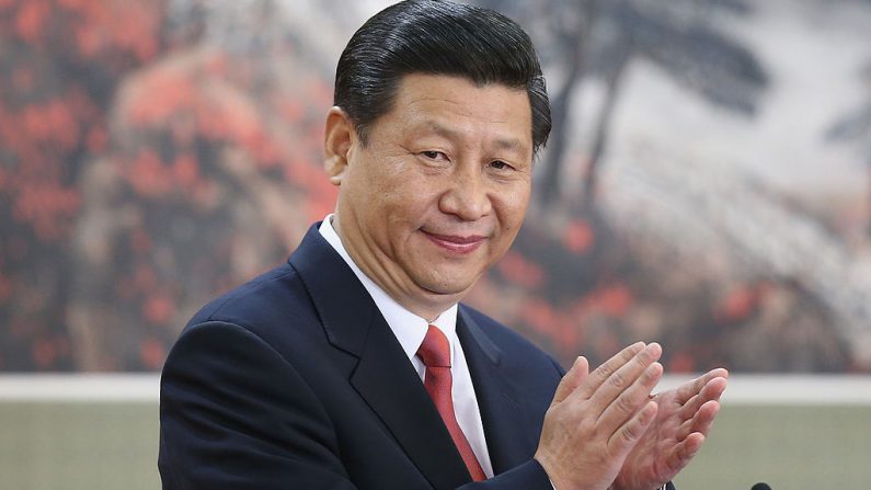 El líder chino Xi Jinping en el Gran Salón del Pueblo, el 15 de noviembre de 2012 en Beijing, China. (Foto de Feng Li/Getty Images)