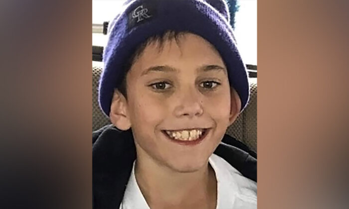 Gannon Stauch, de 11 años, ha estado desaparecido después de que dejó su hogar para jugar en la casa de un amigo. (Cortesía de la Oficina del Sheriff del Condado de El Paso)