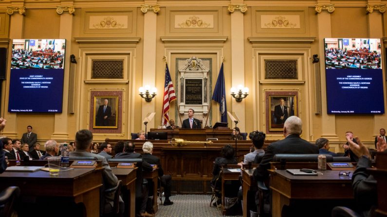 Capitolio del Estado de Virginia el 8 de enero de 2020 en Richmond, Virginia. (Foto de Zach Gibson/Getty Images)