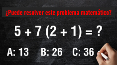 ¿Puede resolver este problema matemático diseñado para la escuela secundaria?