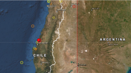 Sismo de magnitud 5.6 se siente en siete regiones del centro de Chile