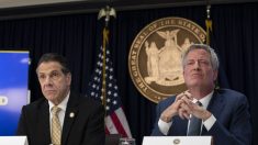 El alcalde de Nueva York debatirá hoy con el gobernador una posible orden de «refugio en el lugar»